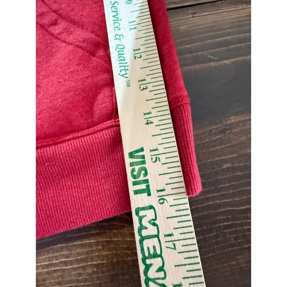 Levi's‎ Mens Red Hoodie Sweatshirt Pullover Graphic Logo Casual Activewear Small
